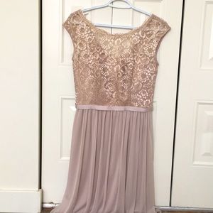 David’s Bridal Bridesmaid Dress